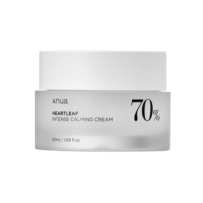 [Anua] HEARTLEAF 70% INTENSE CALMING CREAM 50ml - NURVA