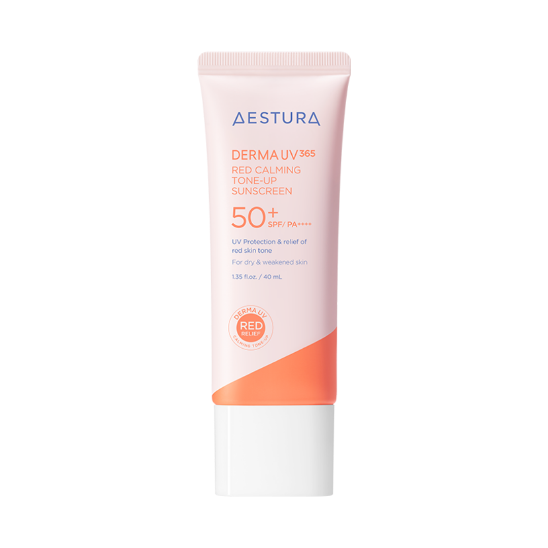 [aestura] Derma UV365 Red Calming Tone-Up Sunscreen 40ml - NURVA