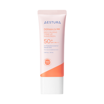 [aestura] Derma UV365 Red Calming Tone-Up Sunscreen 40ml - NURVA
