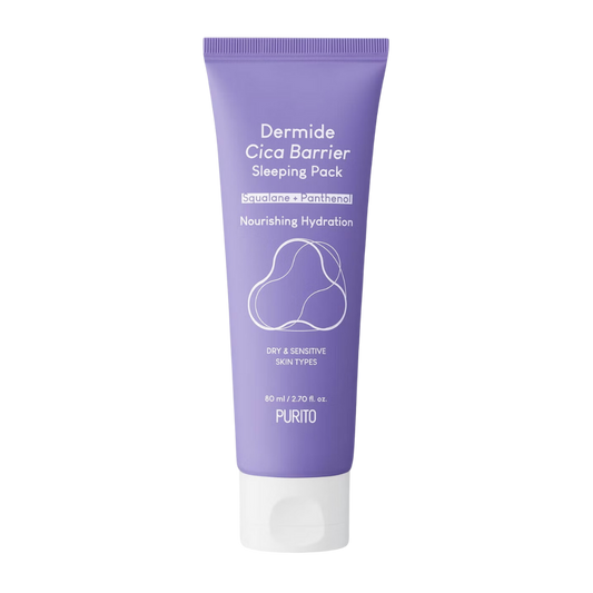 [Purito] Dermide Cica Barrier Sleeping Pack 80ml - NURVA