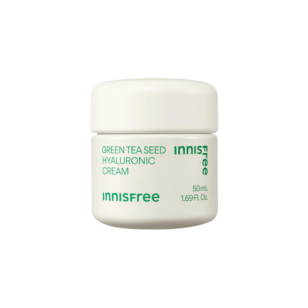 [Innisfree] Green Tea Hyaluronic Cream 50ml - NURVA