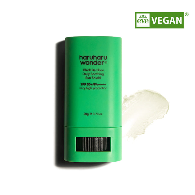 [haruharuwonder] Black Bamboo Daily Soothing Sun Shield  SPF50+ PA++++ 20g - NURVA