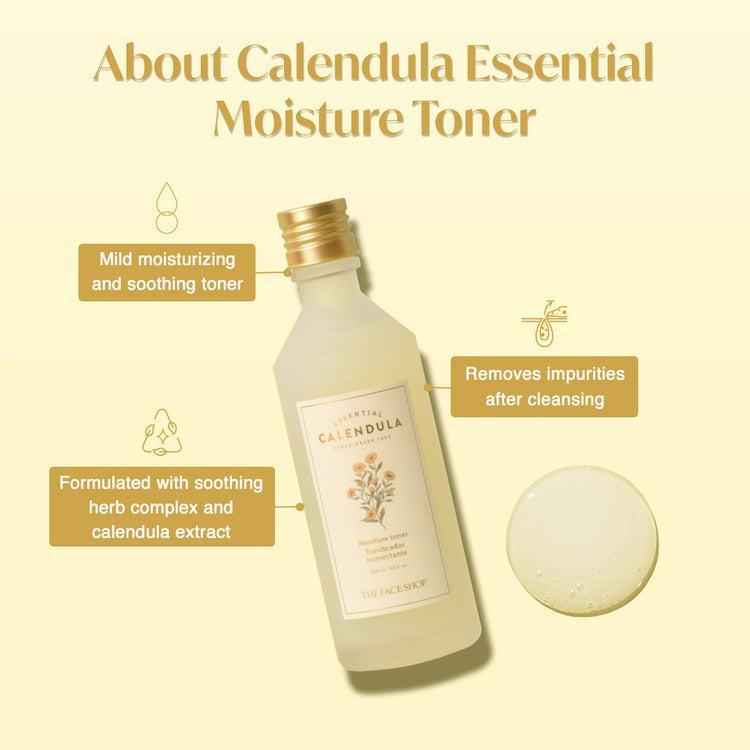 [Thefaceshop] CALENDULA ESSENTIAL MOISTURE TONER 150ml