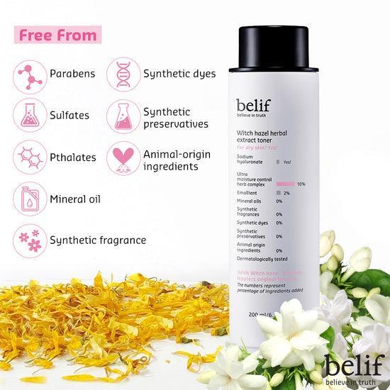 [Belif] Witch hazel herbal extract toner 200 ml - NURVA