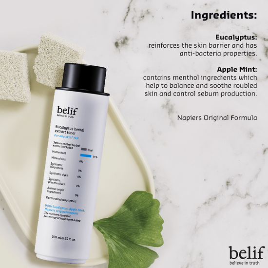 [Belif] Eucalyptus herbal extract toner 200 ml - NURVA