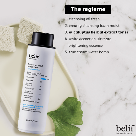 [Belif] Eucalyptus herbal extract toner 200 ml - NURVA