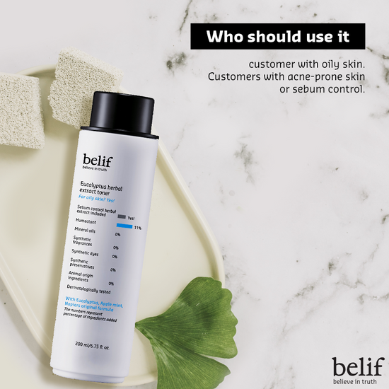 [Belif] Eucalyptus herbal extract toner 200 ml - NURVA