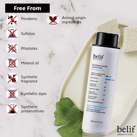 [Belif] Eucalyptus herbal extract toner 200 ml - NURVA
