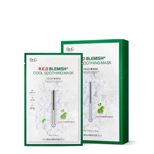 [Dr.G] Red Blemish Cool Soothing Mask 10ea - NURVA