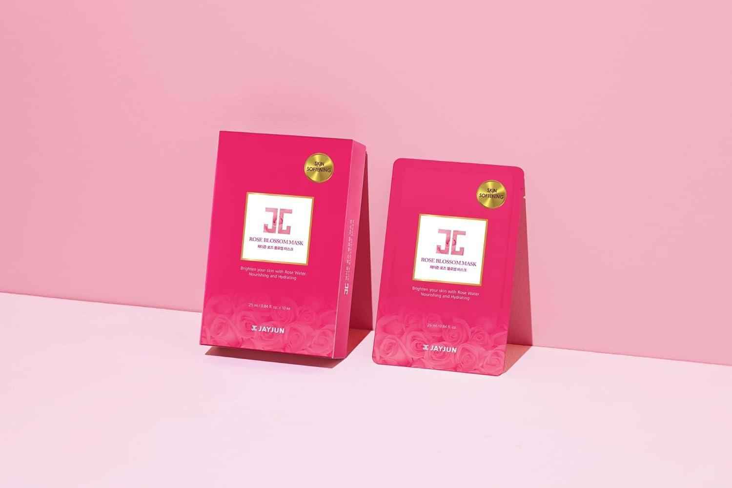 [JayJun] ROSE BLOSSOM MASK 10pc