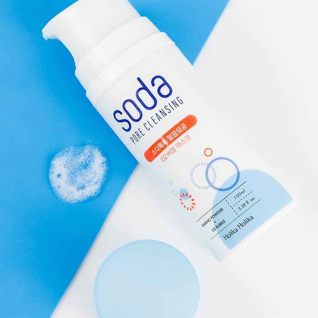 [HolikaHolika] Soda Pore Cleansing O2 Bubble Mask 100ml