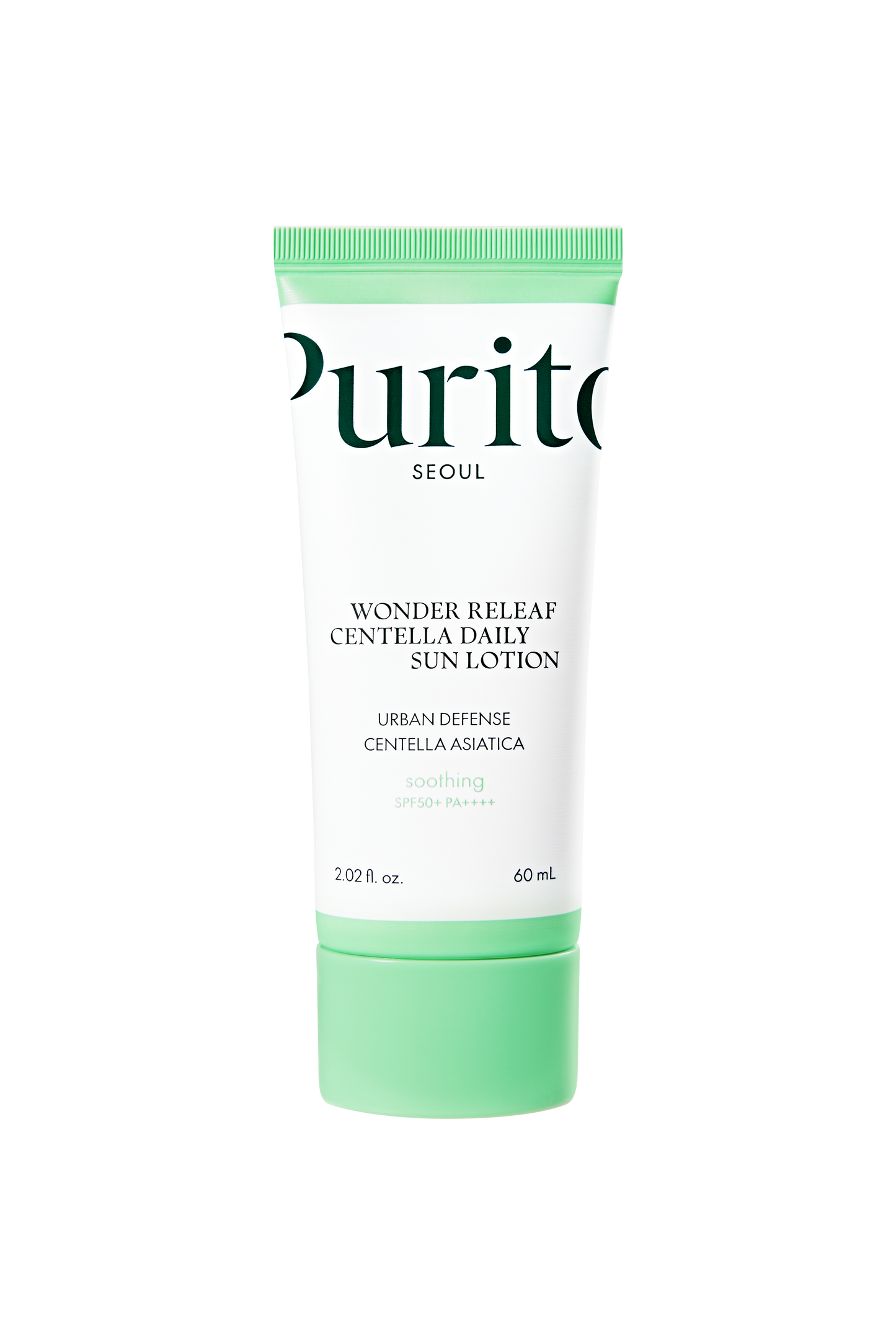 [Purito] Wonder Releaf Centella Daily Sun Lotion SPF50+ PA++++ 60ml - NURVA