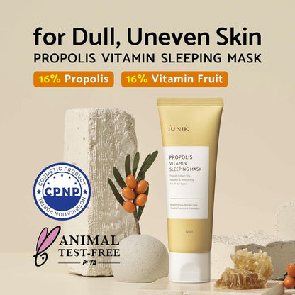 [iUNIK] Propolis Vitamin Sleeping Mask 60ml - NURVA