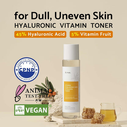 [iUNIK] Vitamin Hyaluronic Acid Vitalizing Toner 200ml - NURVA