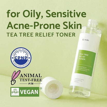 [iUNIK] Tea Tree Relief Toner 200ml - NURVA
