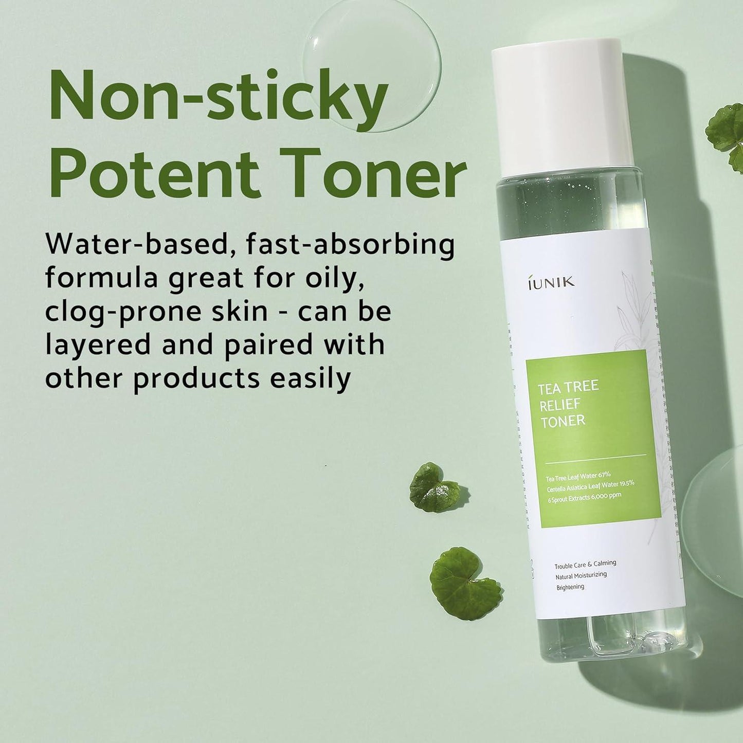 [iUNIK] Tea Tree Relief Toner 200ml - NURVA
