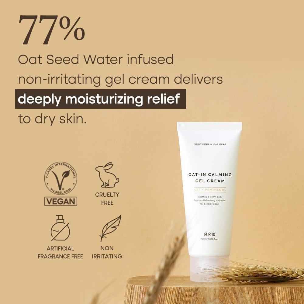 [Purito] Oat-in Calming Gel Cream 100ml