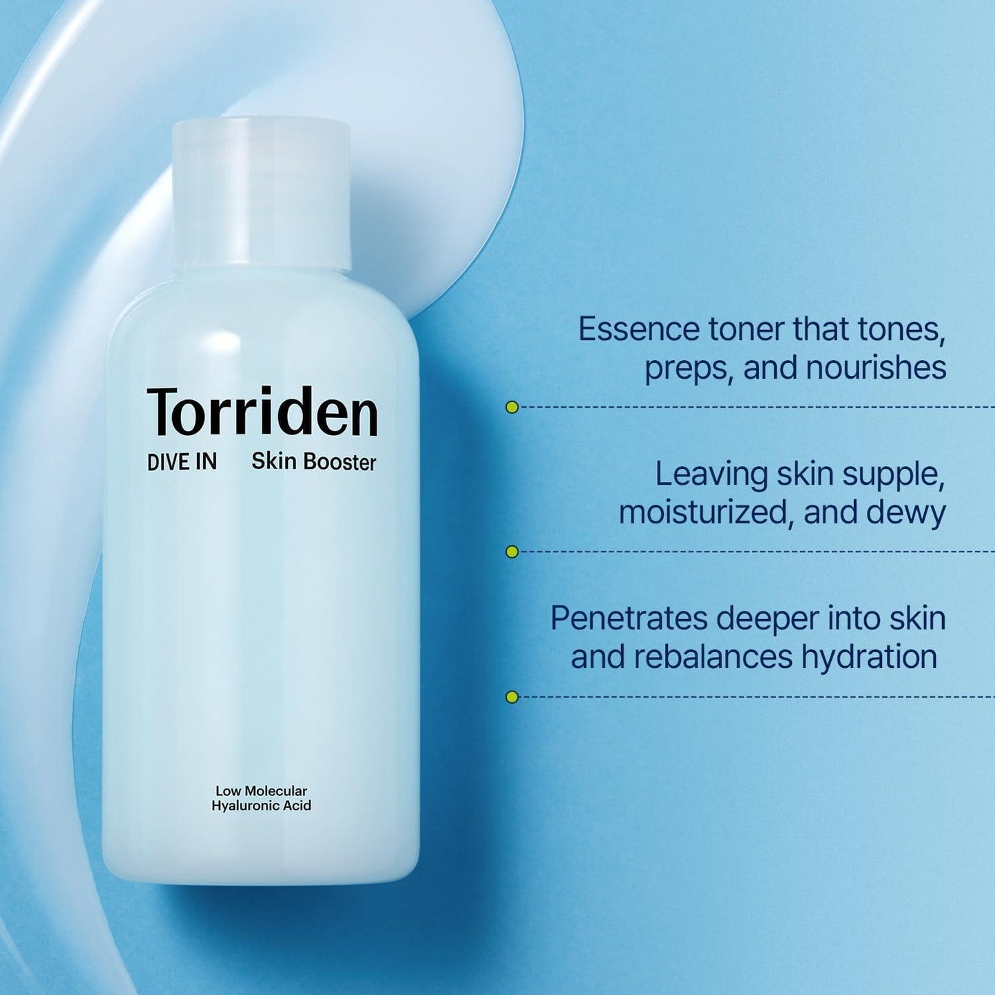 [Torriden] DIVE IN Low Molecular Hyaluronic Acid Skin Booster 200ml - NURVA