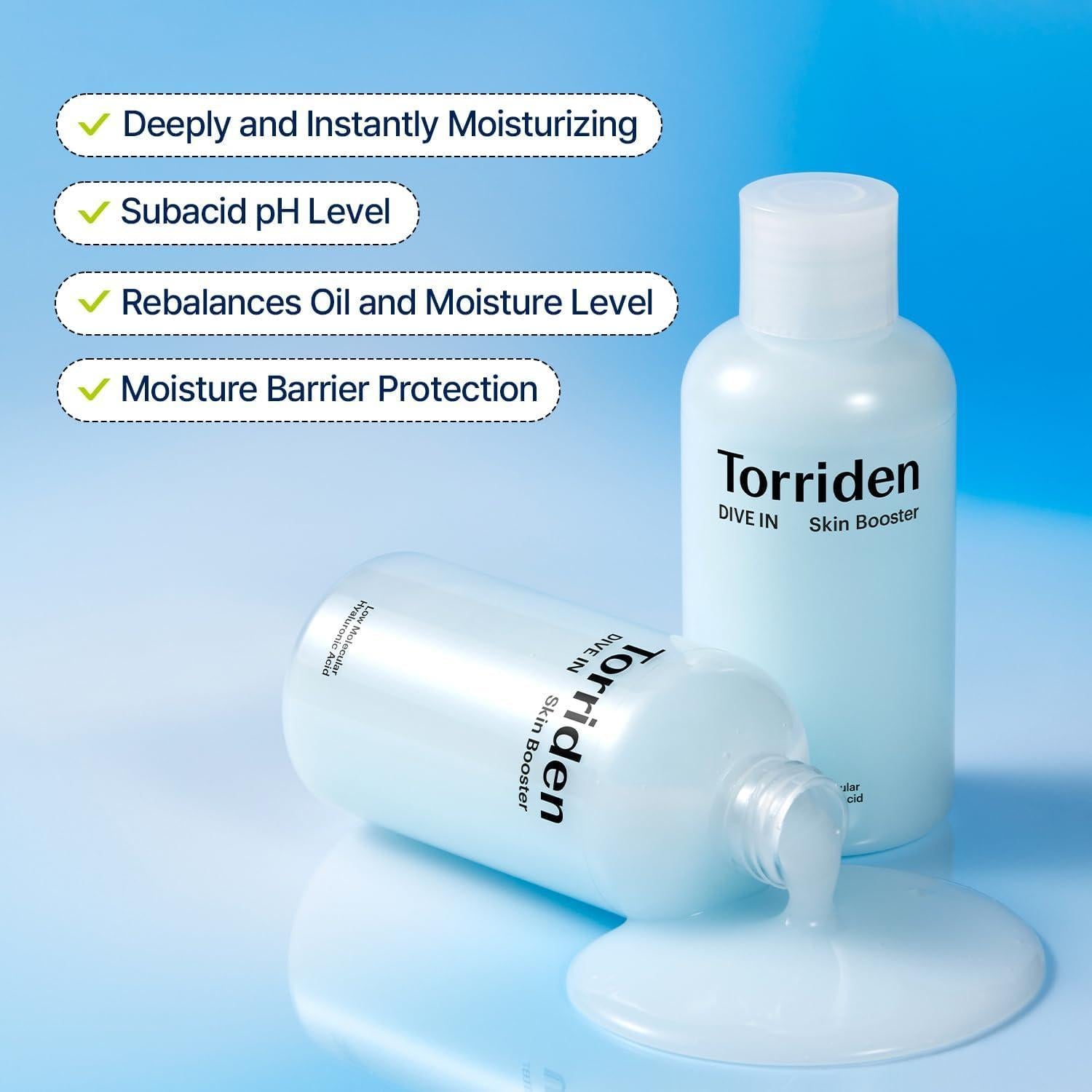 [Torriden] DIVE IN Low Molecular Hyaluronic Acid Skin Booster 200ml - NURVA