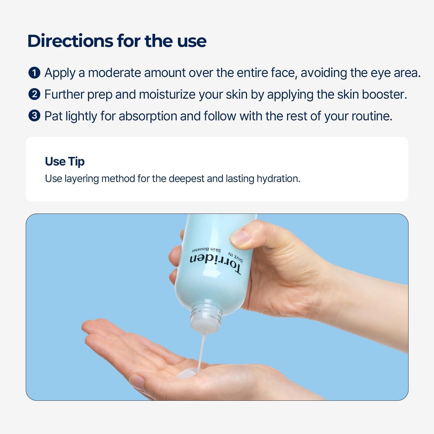 [Torriden] DIVE IN Low Molecular Hyaluronic Acid Skin Booster 200ml - NURVA