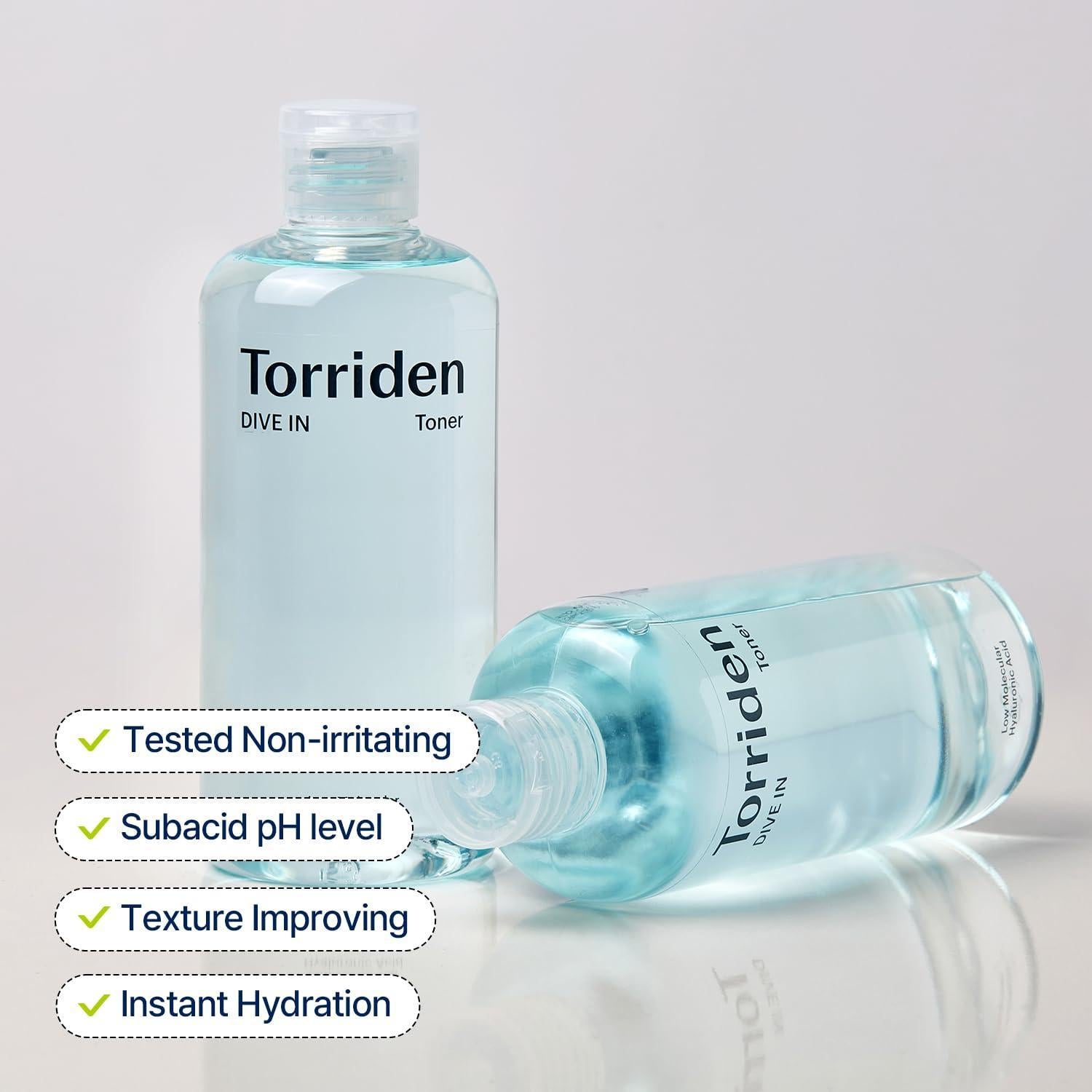 [Torriden] DIVE IN Low Molecular Hyaluronic Acid Toner 300ml - NURVA