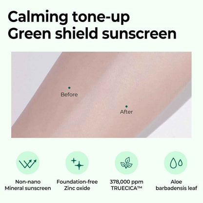 [Somebymi] Truecica Mineral Calming Tone-Up Suncream 50ml