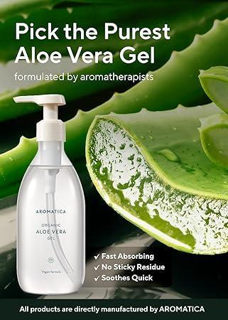 [Aromatica] Soothing Aloe Vera Gel 300ml - NURVA