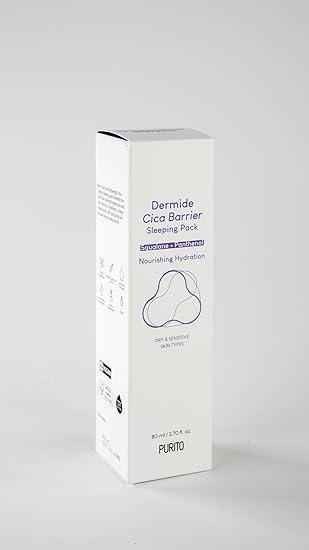 [Purito] Dermide Cica Barrier Sleeping Pack 80ml