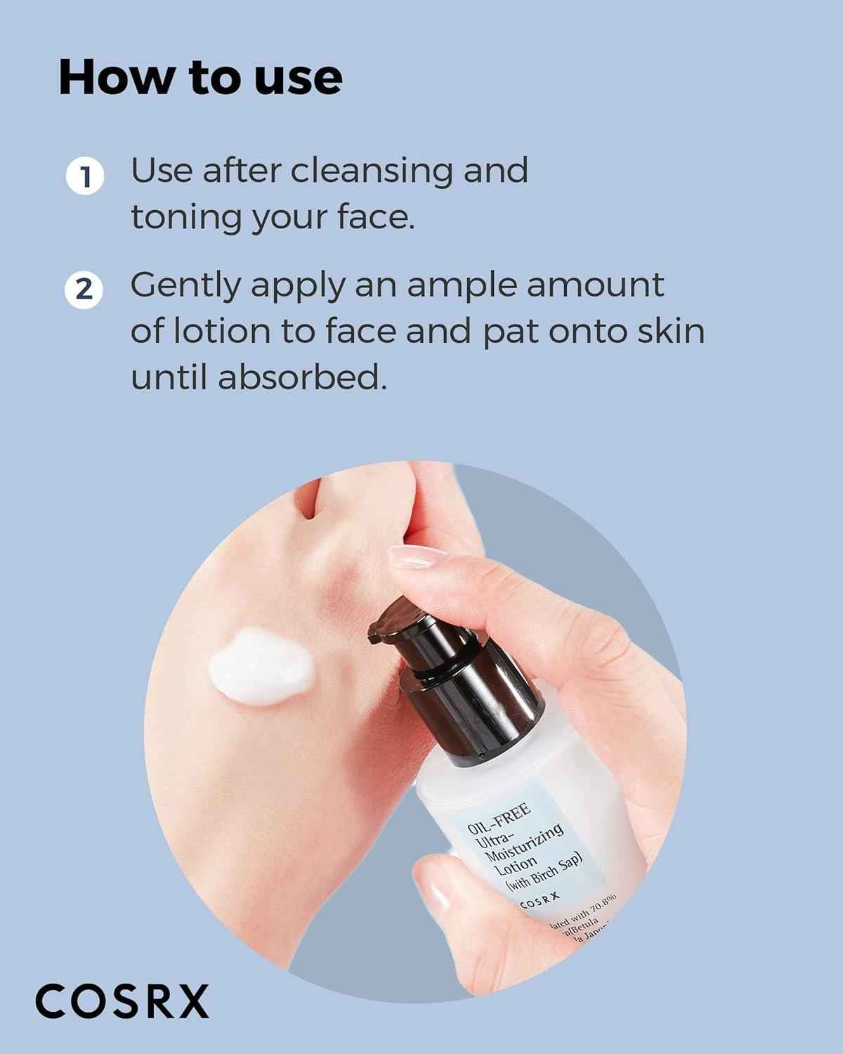 [Cosrx] Oil-Free Ultra-Moisturizing Lotion with Birch Sap 100ml