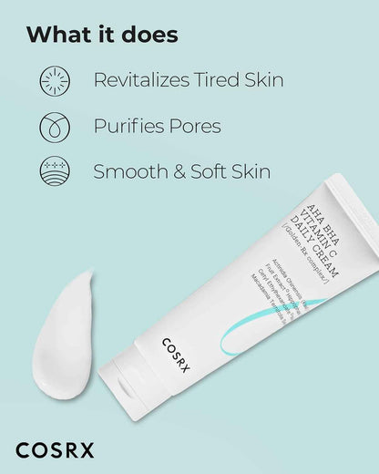 [Cosrx] Refresh AHA BHA Vitamin C Daily Cream 50ml
