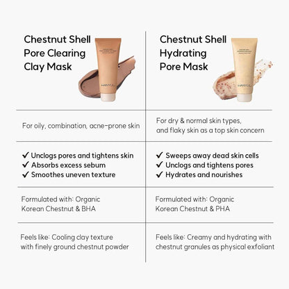 [Hanyul] Chestnut Shell Hydrating Pore Mask 100ml