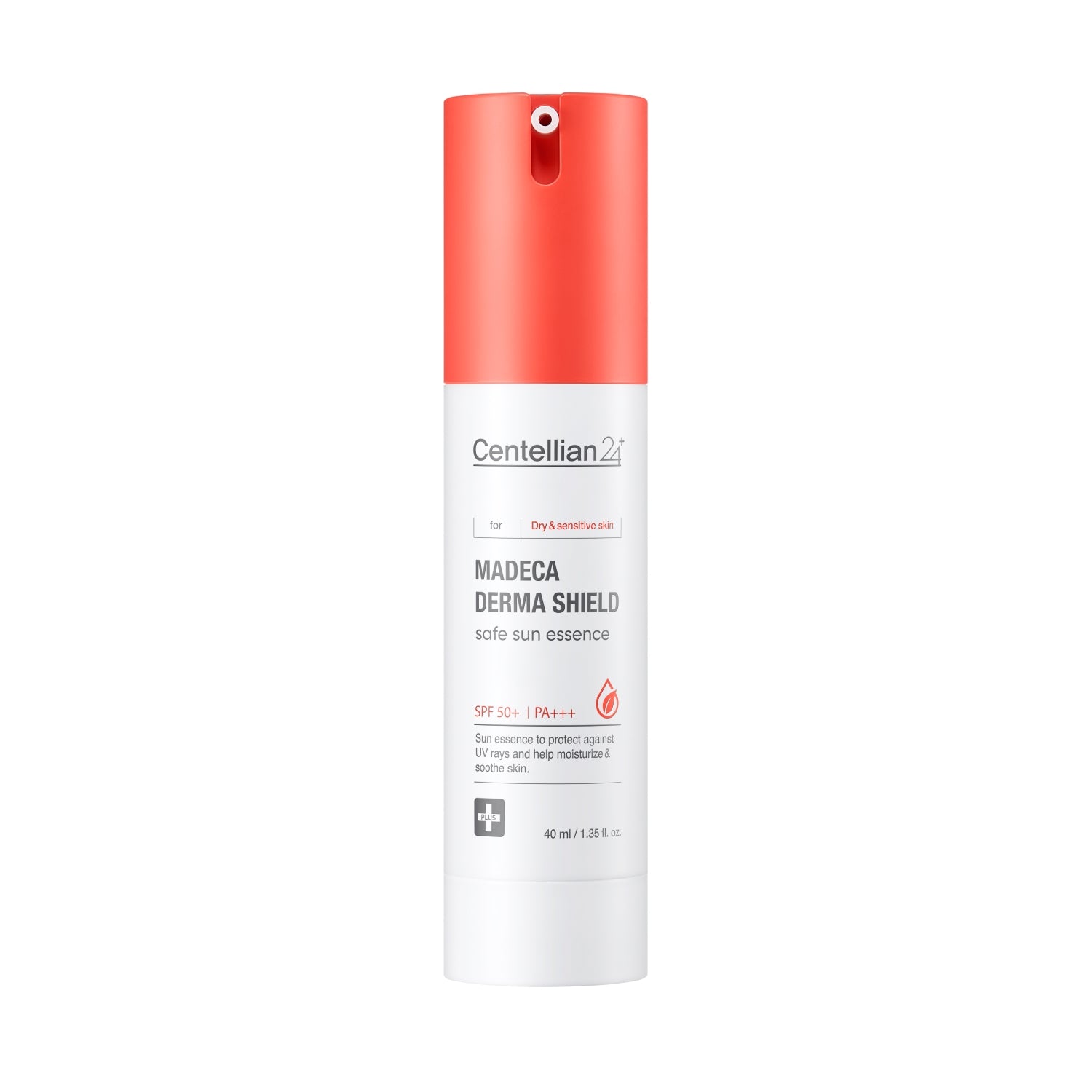 [Centellian24]  Madeca Derma shield safe sun essence 40ml - NURVA