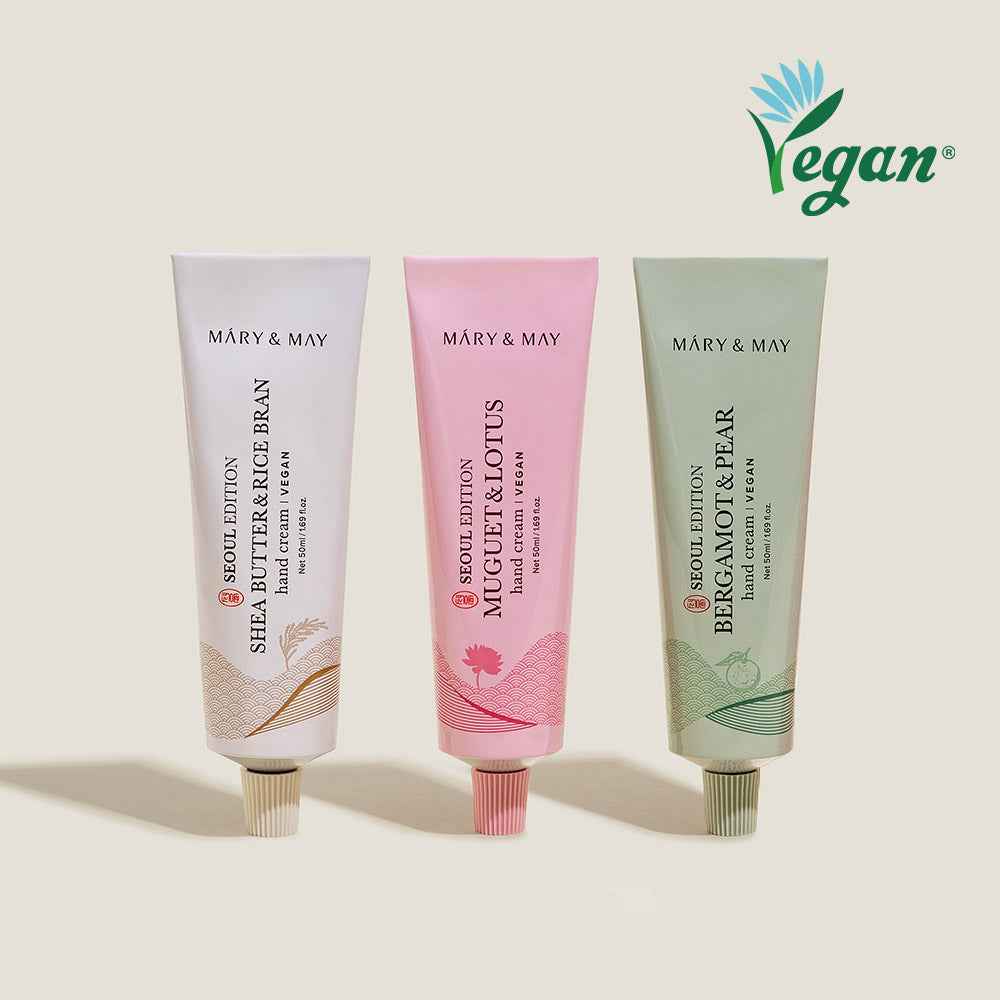 [Mary&May] Seoul Edition Hand Cream Trio Set (50ml x3)