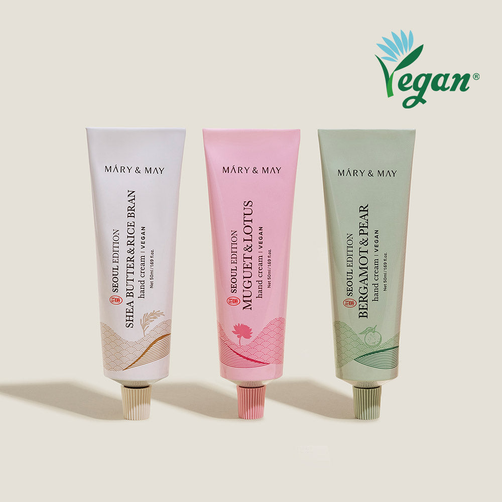 [Mary&May] Seoul Edition BERGAMOT & PEAR Hand Cream 50ml - NURVA