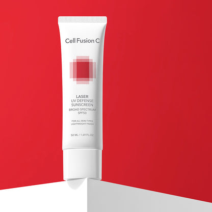 [CellFusionC] 1+1 Laser UV Defense Sunscreen OTC 50ml+50ml - NURVA