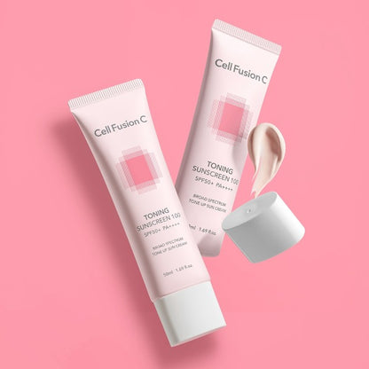 [CellFusionC] Toning Sunscreen 100 SPF50+/PA++++ 50ml - NURVA