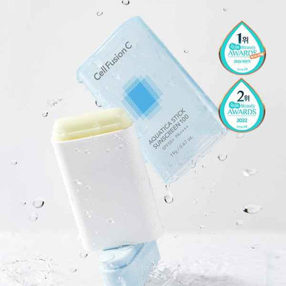 [CellFusionC] Aquatica Stick Sunscreen 100 SPF50+/PA++++ 19g