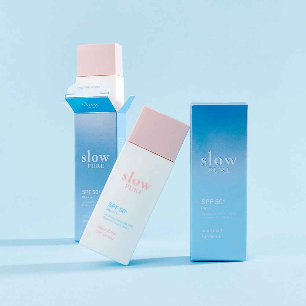 [slowpure] aqua fluid sun serum SPF50+ PA++++ 50ml