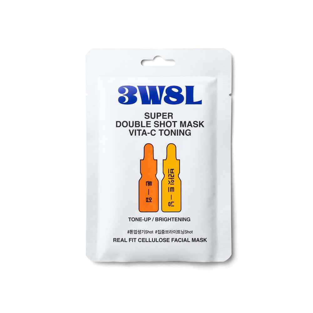 [3W8L] Super Double Shot Mask VitaC Toning 27ml