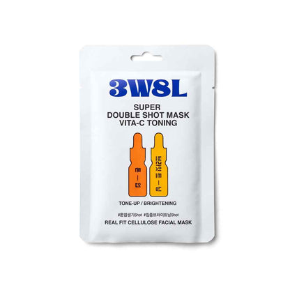 [3W8L] Super Double Shot Mask VitaC Toning 27ml