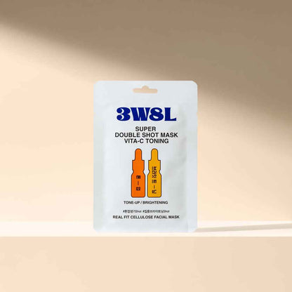 [3W8L] Super Double Shot Mask VitaC Toning 27ml