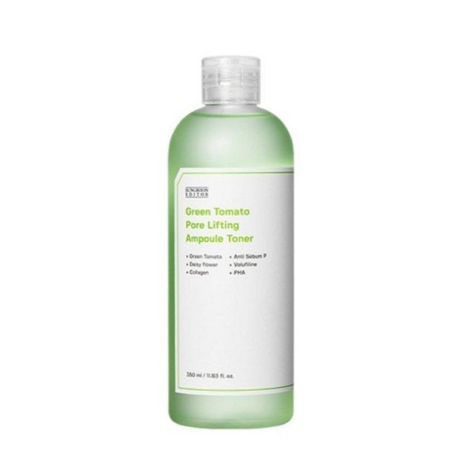 [SUNGBOON EDITOR] Green Tomato Pore Lifting Ampoule Toner 350ml - NURVA