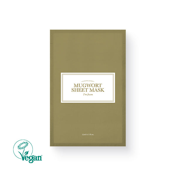 [ImFrom] Mugwort Sheet Mask 23 ml (1ea) - NURVA
