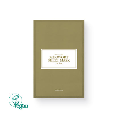 [ImFrom] Mugwort Sheet Mask 23 ml (1ea) - NURVA
