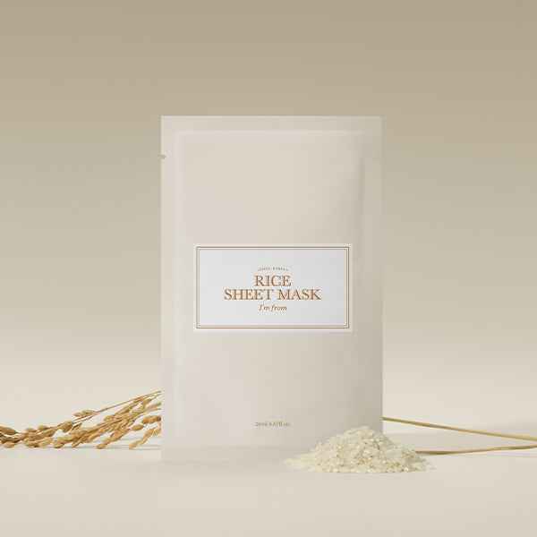 [ImFrom] Rice Sheet mask 20ml (1ea)