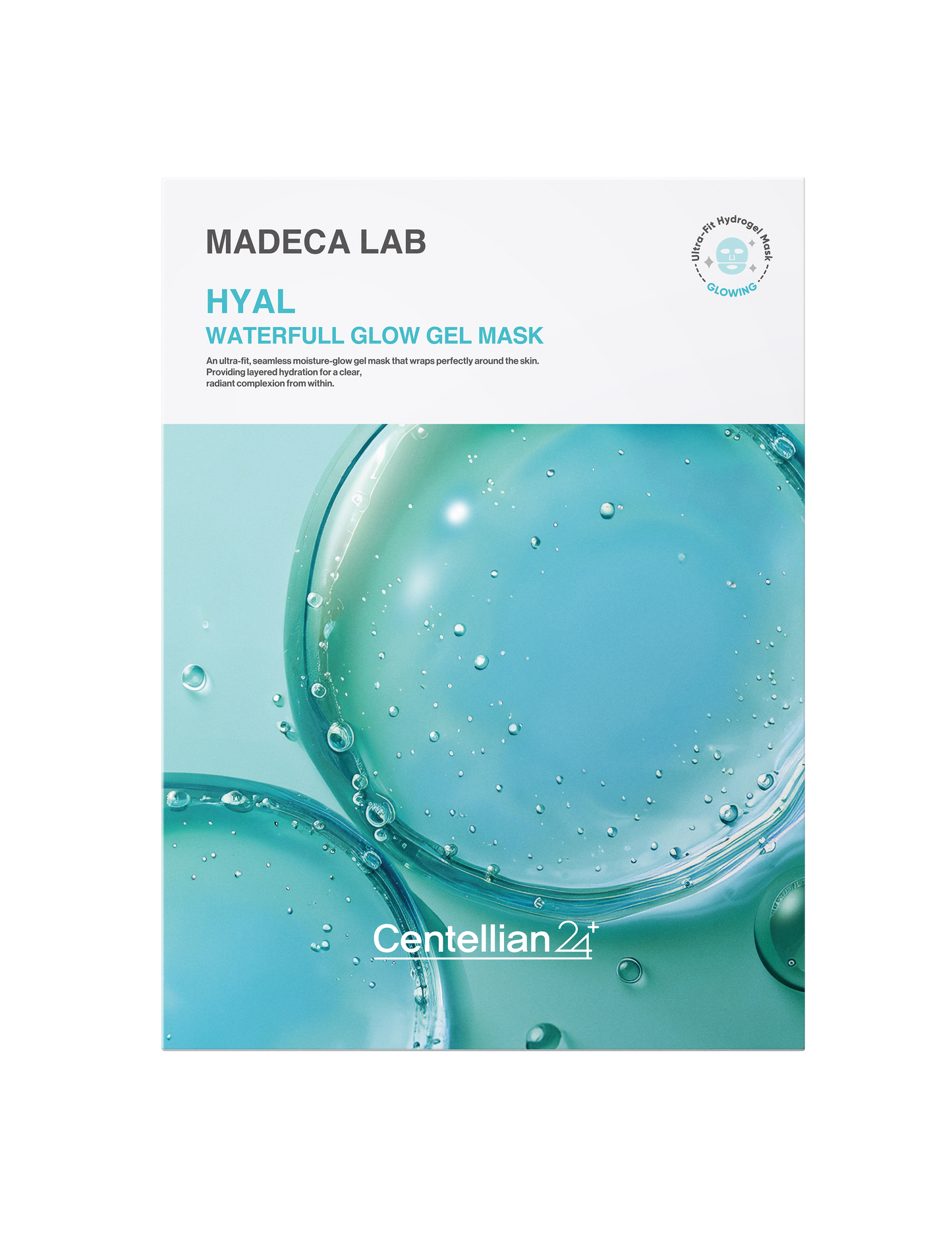 [Centellian24]  Madeca Lab Hyal Waterfull Glow Gel Mask 5ea - NURVA