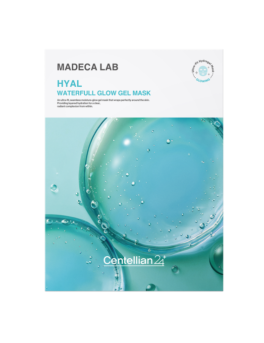 [Centellian24]  Madeca Lab Hyal Waterfull Glow Gel Mask 5ea - NURVA