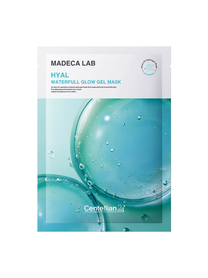 [Centellian24]  Madeca Lab Hyal Waterfull Glow Gel Mask 5ea