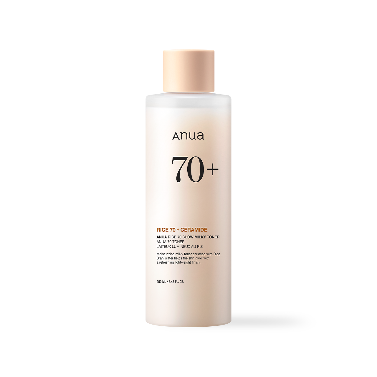 [Anua] RICE 70 GLOW MILKY TONER 250ml - NURVA