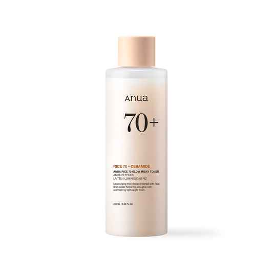 [Anua] RICE 70 GLOW MILKY TONER 250ml - NURVA
